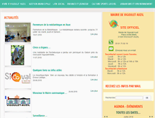 Tablet Screenshot of mairie-vigoulet-auzil.fr